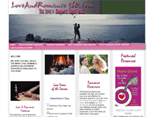 Tablet Screenshot of loveandromance360.com